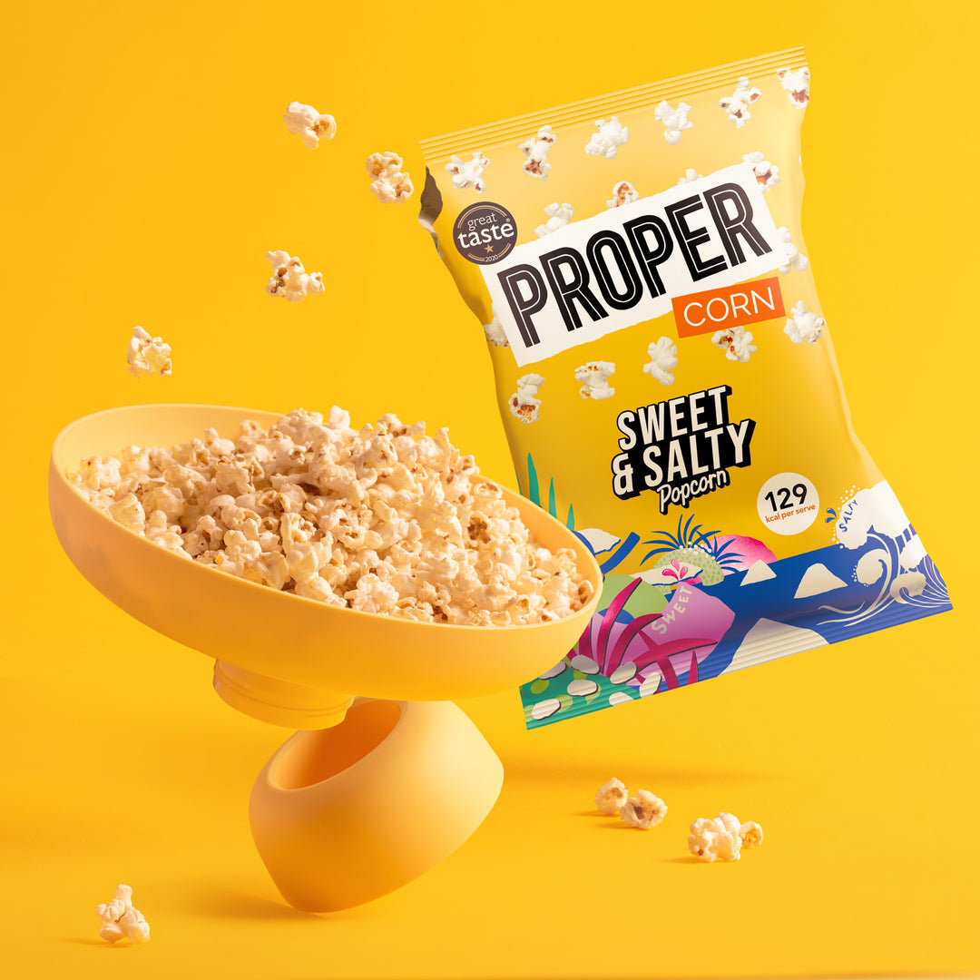 ProperCorn - Sweet & Salty Popcorn 24 x 30g