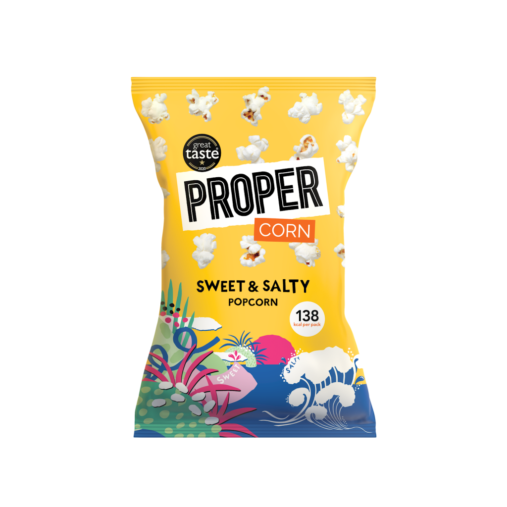 ProperCorn - Sweet & Salty Popcorn 24 x 30g