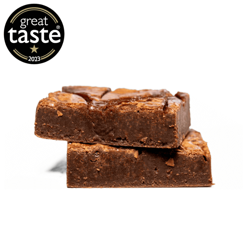 THE HOMEMADE BROWNIE COMPANY Salted Caramel Brownie 16 x 60g