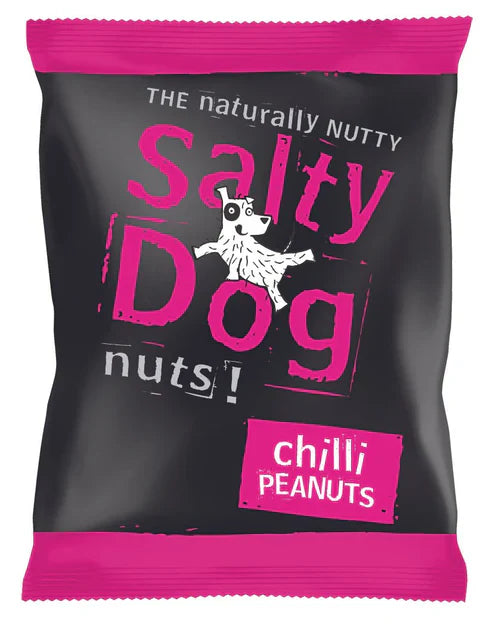 Chilli Peanuts 24 x 45g - Salty Dog