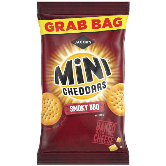 Mini Cheddars Smoky BBQ Grab Bag 30 x 45g