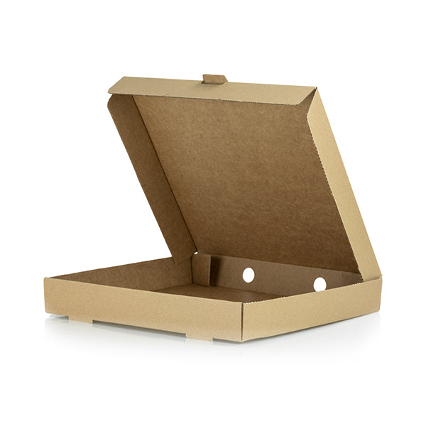 7" Kraft Pizza Box 1x100