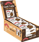 Patersons Giant Cookies Individually Wrapped - Triple Chocolate - 60g (Box of 18)