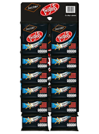 Jacobs Original Twiglet Pub Cards 12 x 45g