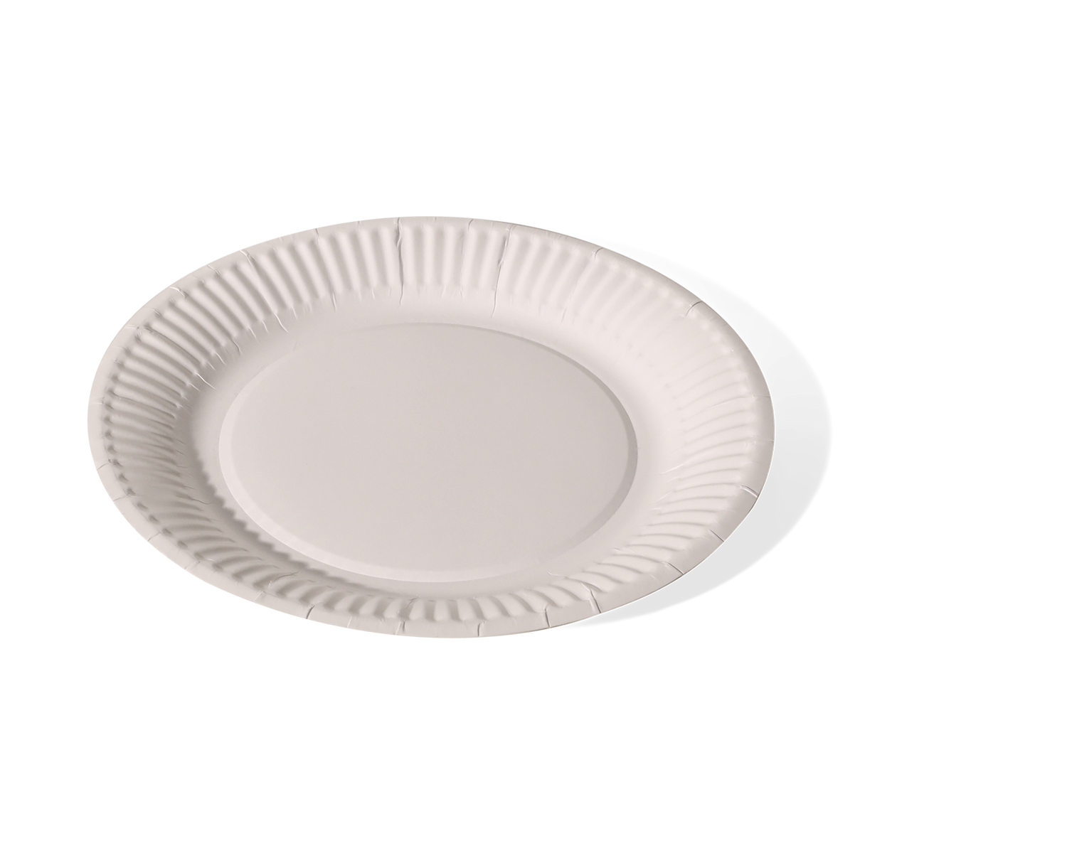 6" White Paper Plate 1x1000