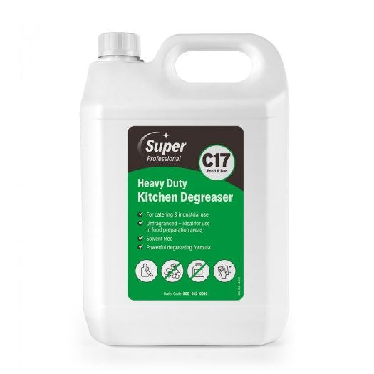 Heavy Duty Kitchen Degreaser 5 Litre (C17) - Super Professional