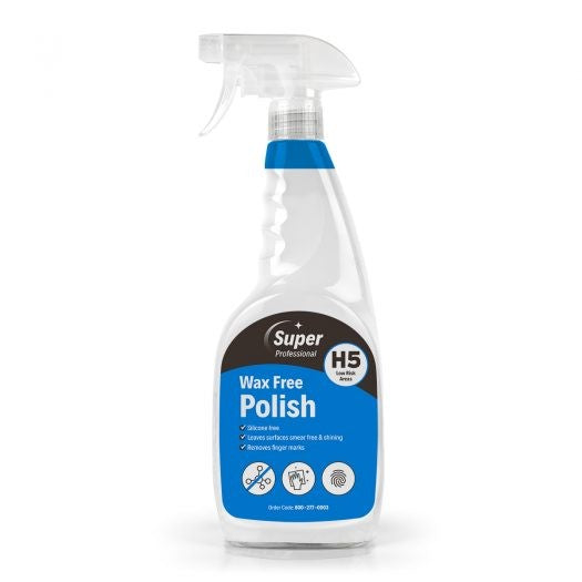 Wax Free Polish 750ml (H5) - Super Professional
