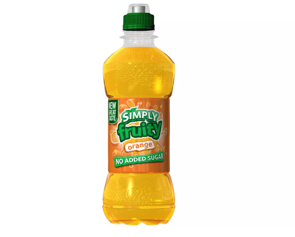 Simply Fruity Orange Juice - 12 x 330ml