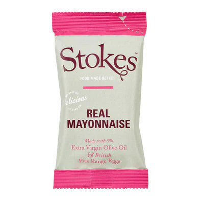 Stokes Real Mayonnaise Sauce Sachet - 80 x 32g