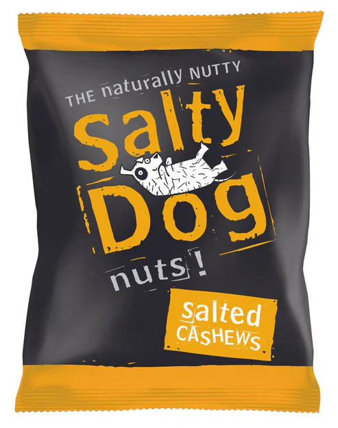 Salted Cashews 24 x 30g - Salty Dog