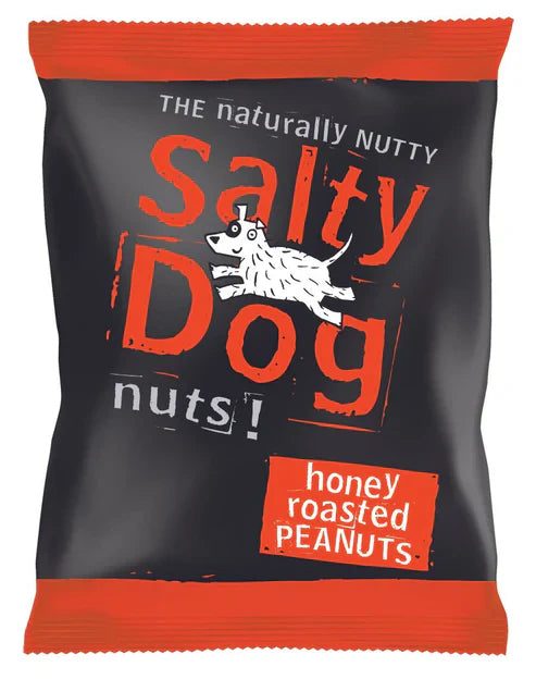 Honey Roasted Peanuts 24 x 45g - Salty Dog