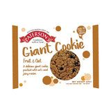 Patersons Giant Cookies Individually Wrapped - Fruit & Oat - 60g (Box of 18)