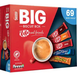 Nestlé The Big Chocolate, Biscuit, Toffee Biscuits Single Wrapped Pack of 69 Bars