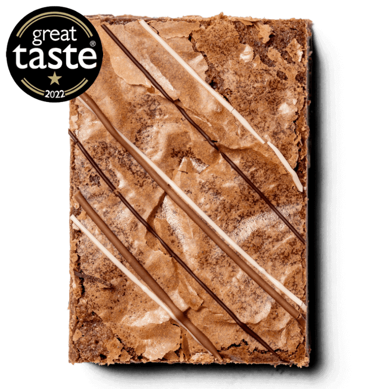 THE HOMEMADE BROWNIE COMPANY Triple Chocolate Brownie 16 x 60g
