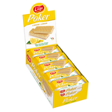 Lago Poker Lemon Cream Wafers 20 x 45g